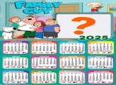 Calendário 2025 Family Guy Montagem de Foto