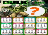 Calendário 2025 Hulk Fazer Montagem Online