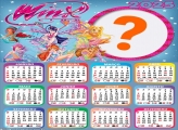 Calendário 2025 Winx Club Montagem Online