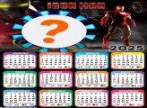 Calendário 2025 Homem de Ferro Iron Man Fazer Montagem Online