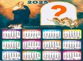 Calendário 2025 Imaculada Conceição Fazer Montagem Online