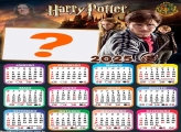 Calendário 2025 Harry Potter Fazer Montagem Online