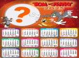 Calendário 2025 Tom e Jerry Foto Montagem Grátis