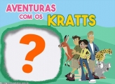 Moldura Foto Aventuras com os Kratts