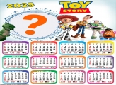 Calendário 2025 Toy Story Foto Montagem Grátis
