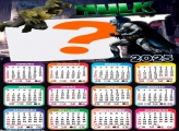 Calendário 2025 Hulk vs Batman Fazer Montagem Online