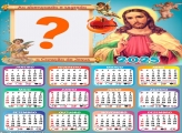 Calendário 2025 Sagrado Coração de Jesus Montagem Online