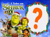 Colagem de Foto Grátis A todos um Shrek Natal