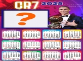 Calendário 2025 Cristiano Ronaldo Montagem Grátis Online