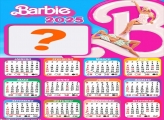 Calendário 2025 Barbie Filme Foto Montagem Online