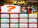 Calendário 2025 Zak Storm Montagem Online