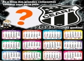 Calendário 2025 Ceará Time de Futebol Moldura Online