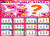 Calendário 2025 Baby Shark para Meninas Fazer Online