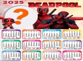 Calendário 2025 Deadpool Montagem Grátis Online