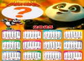 Calendário 2025 Kung Fu Panda Foto Montagem